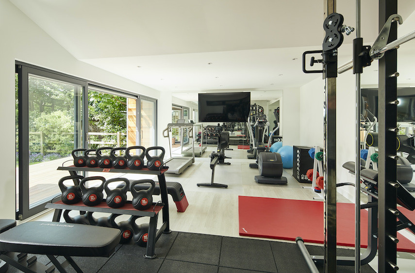 Garden technogym equipment