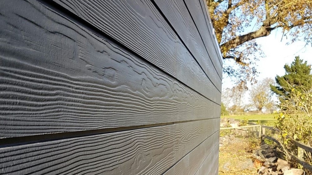 Cedral click composite cladding for garden rooms