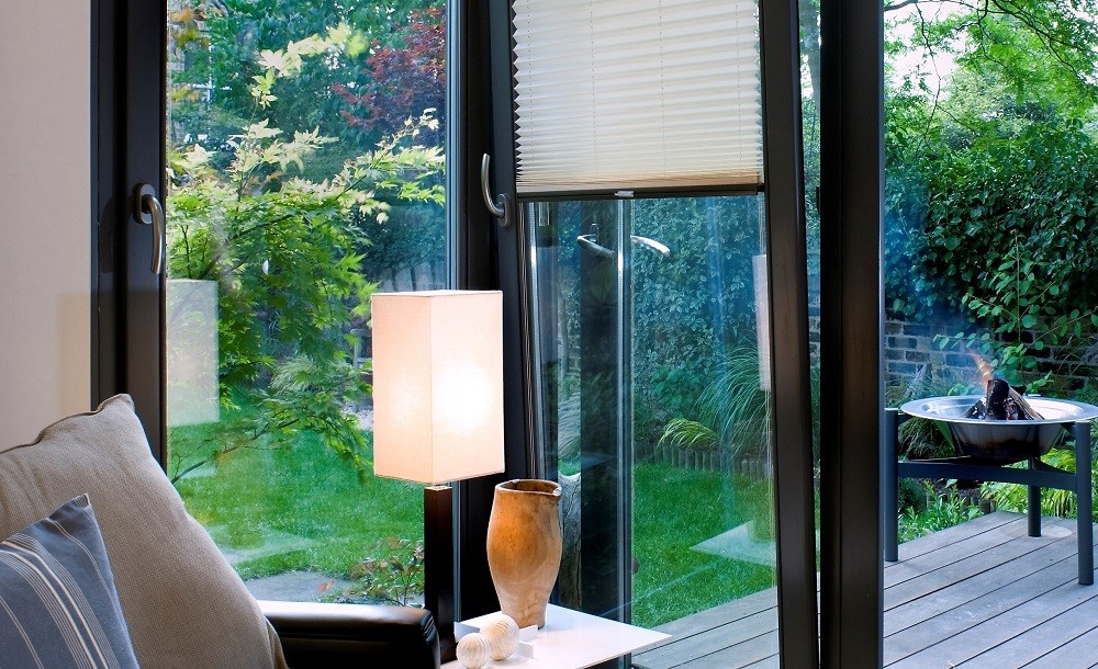 Solo office garden room interiors and tilt and turn windows