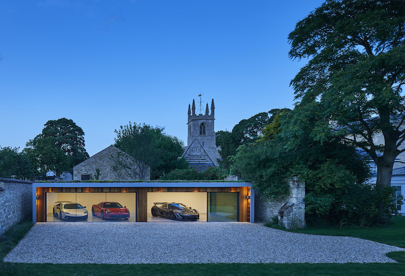 Cuberno garden room garage for luxury cars