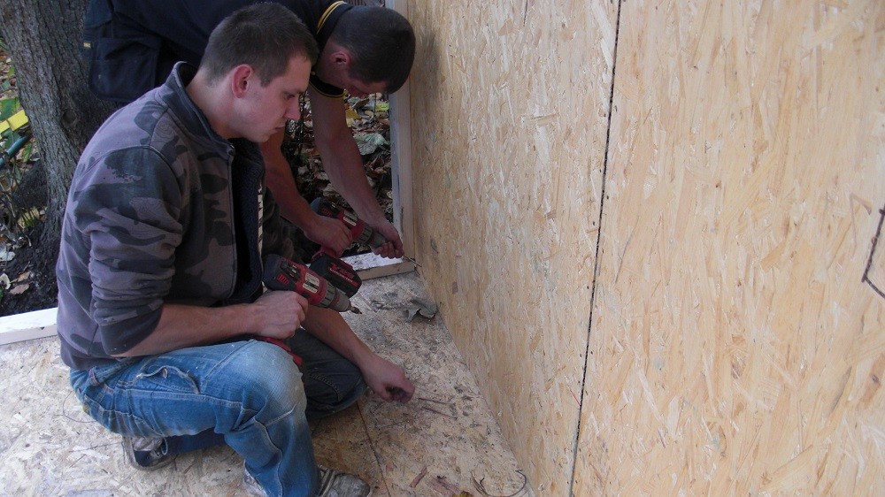 Garden room walls construction and insulation