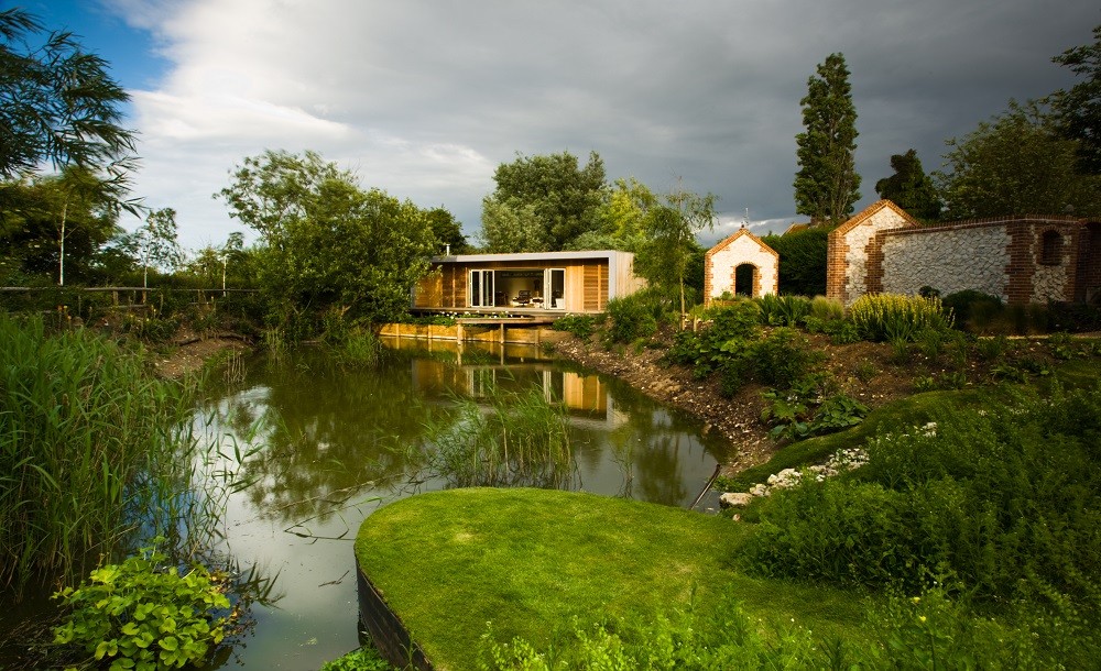 Garden annex in Norfolk