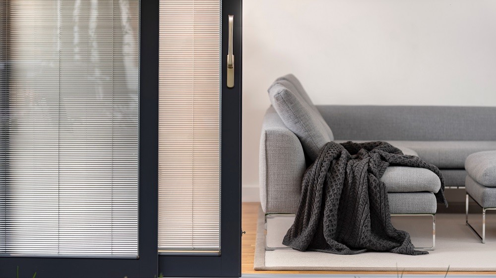 Garden room with relaxation space