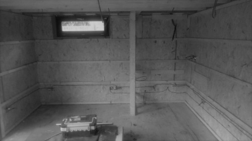 Garden room walls structure