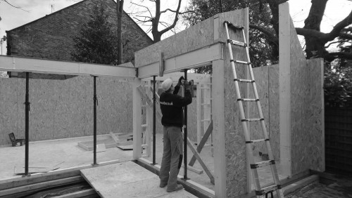 SIP panels garden gym