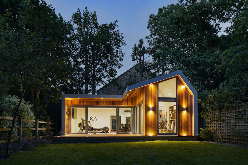 Dual pitched body craft studio in Wimbledon