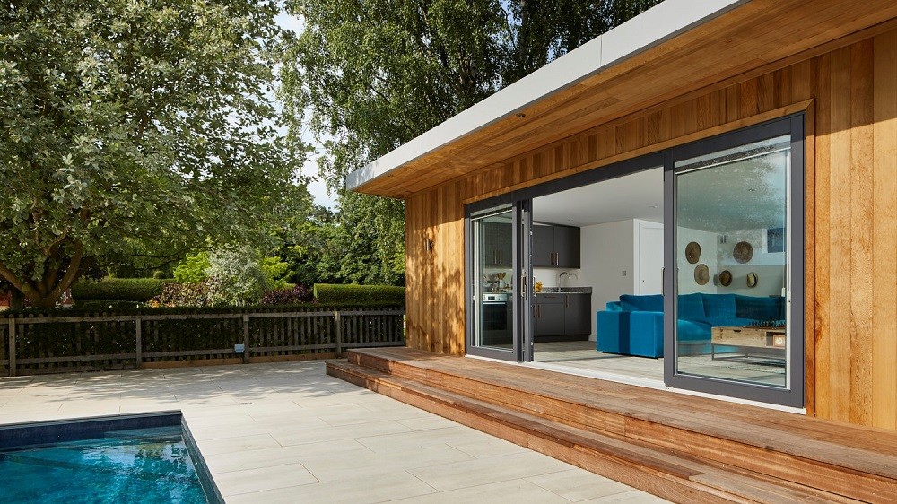 Bespoke garden annexe