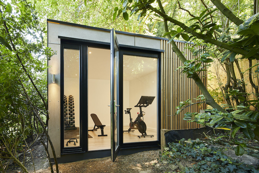 Garden fitness studio