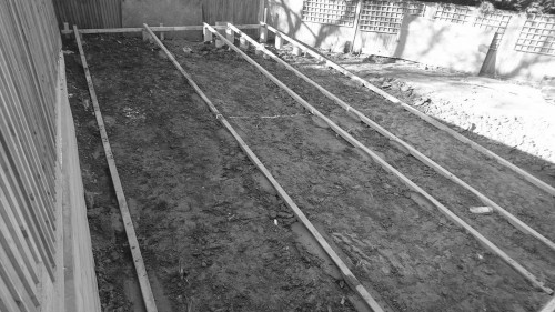 garden office foundations