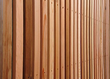 Western red cedar trellis